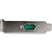 StarTech - Network Serial Adapter Card - 1 - port PCI Express RS232 PCIe to Serial DB9 - 16950 UART - Low Profile - Limolin 