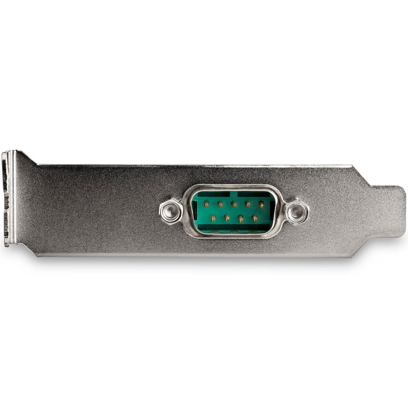 StarTech - Network Serial Adapter Card - 1 - port PCI Express RS232 PCIe to Serial DB9 - 16950 UART - Low Profile - Limolin 
