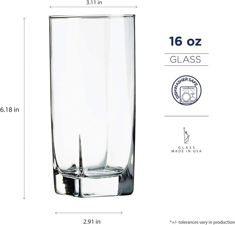 Luminarc – Sterling Tumbler Set – 16 Pieces – product view