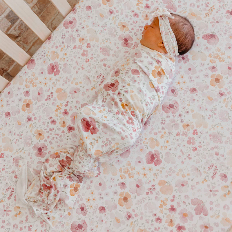 Copper Pearl - Diana Swaddle Blanket - lifestyle