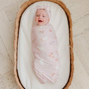 Copper Pearl - Gigi Swaddle Blanket - lifestyle