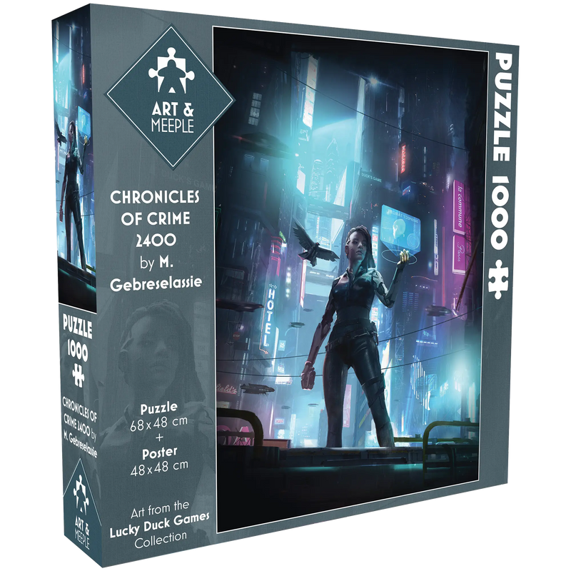 PZ1000 - ART & MEEPLE: CHRONICLES OF CRIME
