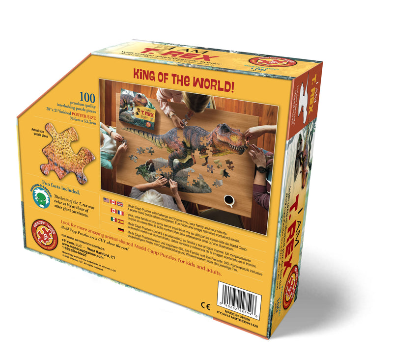 Madd Capp Puzzles - 100 Piece Puzzle - I Am T. Rex - view 4