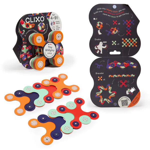CLIXO - TINY & MIGHTY MIXED (SPACE/MARINE) (12PCS/DISPLAY)