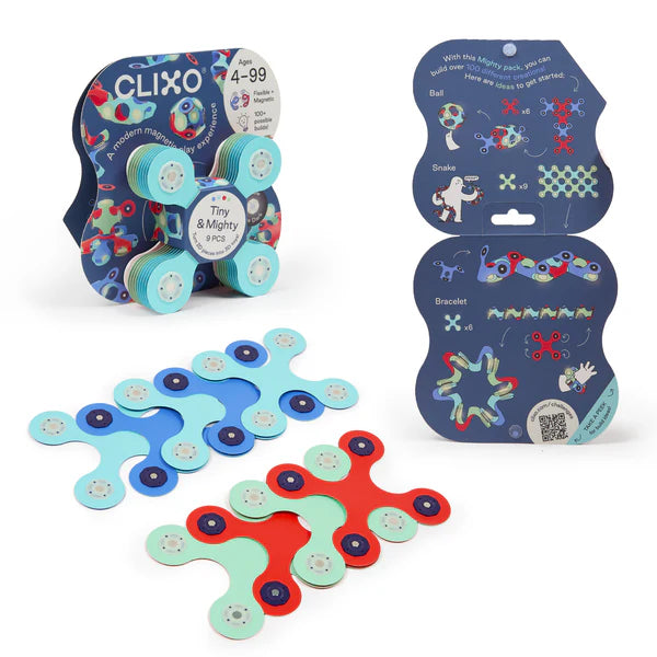 CLIXO - TINY & MIGHTY MIXED (SPACE/MARINE) (12PCS/DISPLAY)