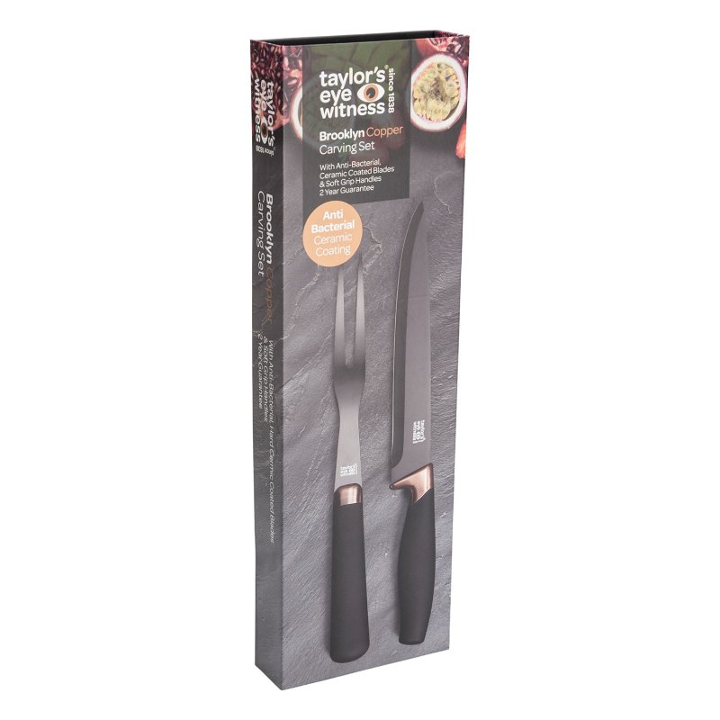 Taylor's Eye Witness - Carving Set2 Brooklyn Copper - Limolin 