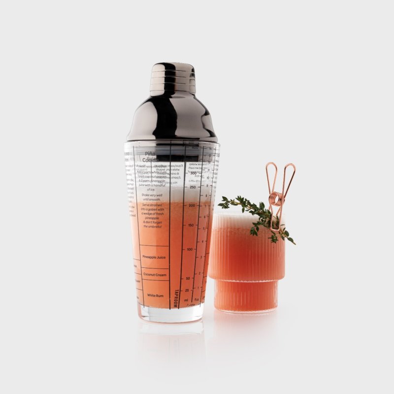 Taylor's Eye Witness - Cocktail Shaker Glass Gunmetal - Limolin 