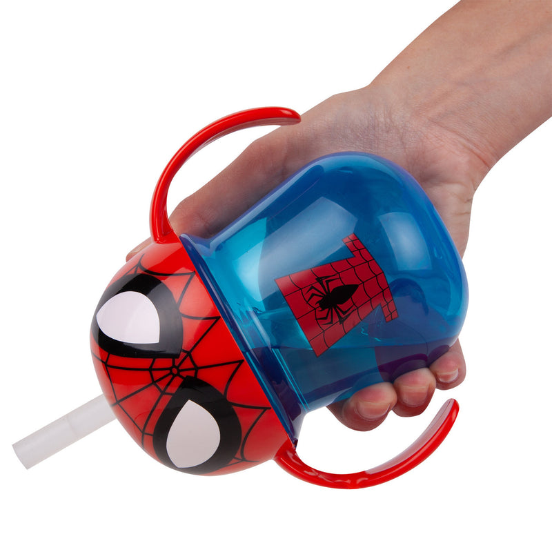 The First Years - Marvel - Spiderman - Weighted Straw Cup - Limolin 
