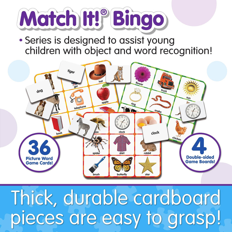 The Learning Journey - MATCH IT! BINGO - PICTURE WORD - Limolin 