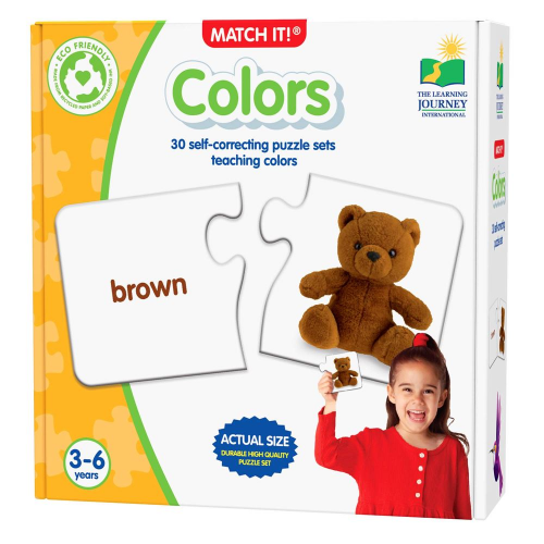 The Learning Journey - MATCH IT! - COLORS - Limolin 