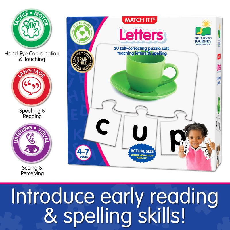The Learning Journey - MATCH IT! - LETTERS - Limolin 