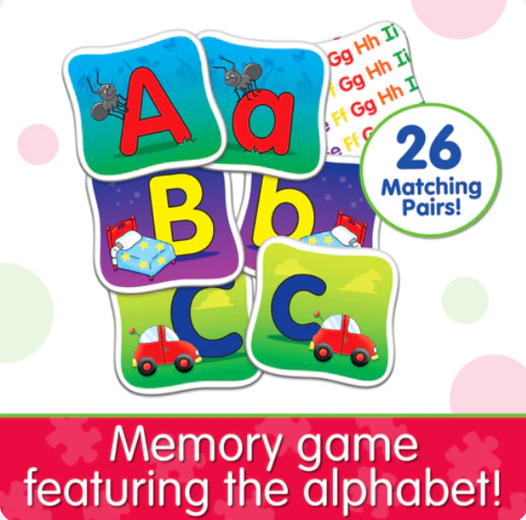 The Learning Journey - MATCH IT! MEMORY - ALPHABET - Limolin 