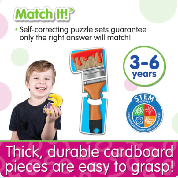 The Learning Journey - MATCH IT! - NUMBER MATCH - Limolin 