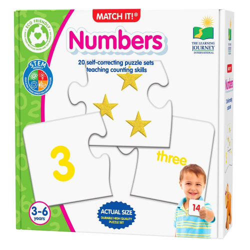 The Learning Journey - MATCH IT! - NUMBERS - Limolin 