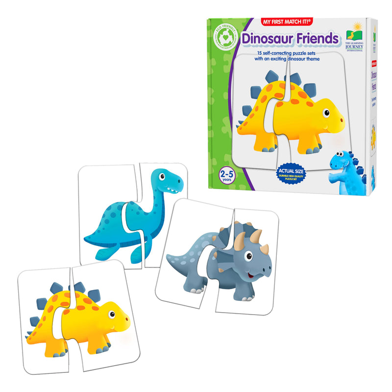 The Learning Journey - MY FIRST MATCH IT! - DINOSAUR FRIENDS - Limolin 
