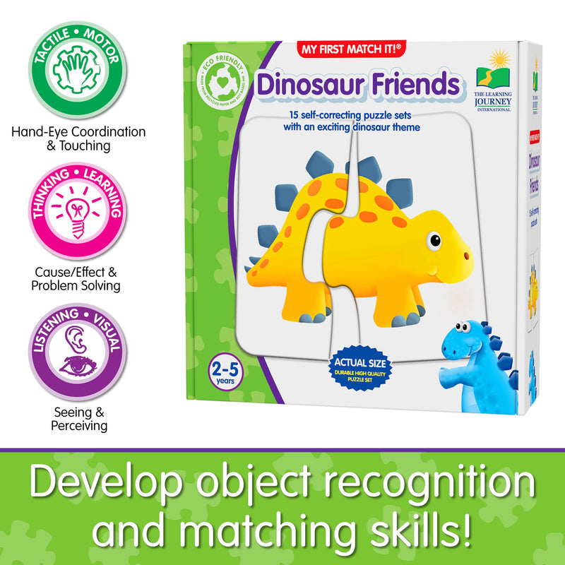 The Learning Journey - MY FIRST MATCH IT! - DINOSAUR FRIENDS - Limolin 
