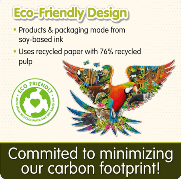 The Learning Journey - WILDLIFE WORLD - RAINFOREST PUZZLE (200PCS) - Limolin 