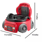 Tomy - Training Wheels - Red Racer Potty! - Limolin 