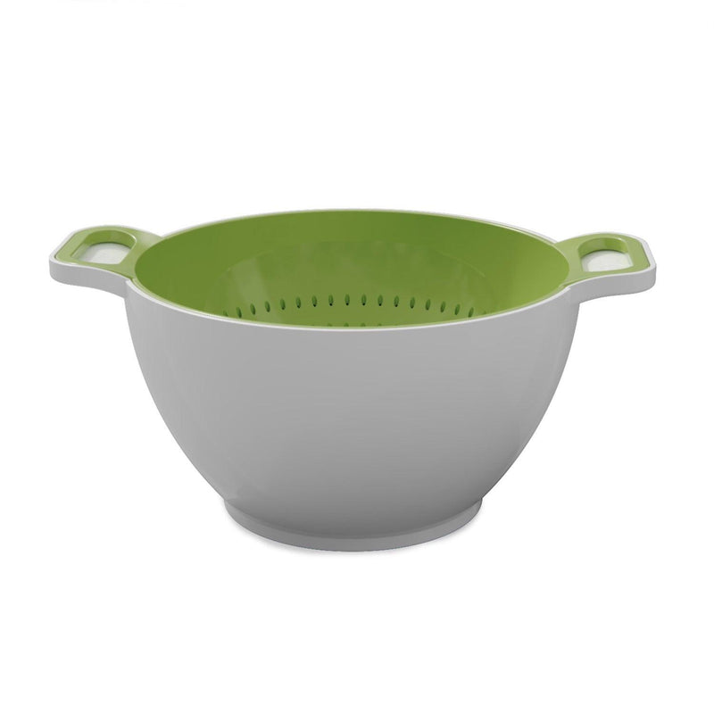 Trebonn - Duo Rinse & Serve Large White, Green - Limolin 