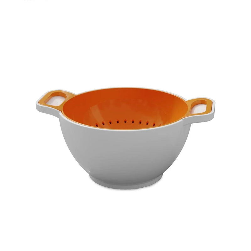 Trebonn - Duo Rinse & Serve Small White, Orange - Limolin 