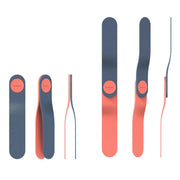 Trebonn - Twist Multi-Tool Spatula & Tongs Coral/Grey - Limolin 