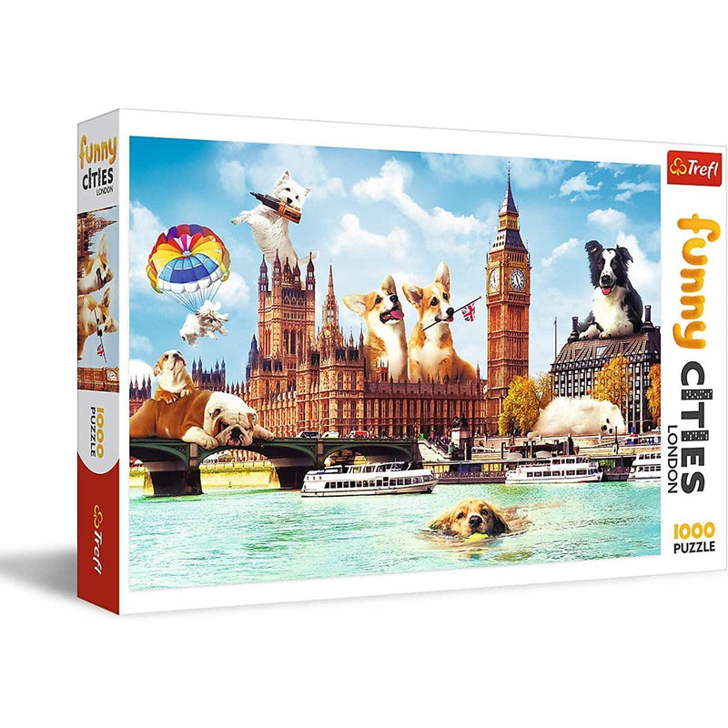 Trefl - 1000 Piece Puzzle - Dogsin London