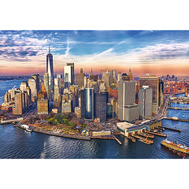 Trefl - Manhattan New York Usa (1500-Piece Puzzle) - Limolin 