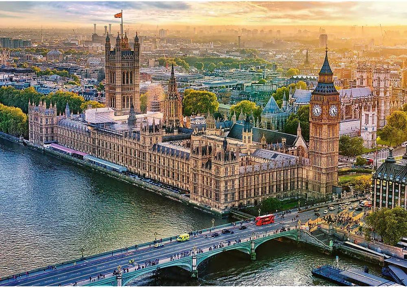 Trefl - Palace of Westminster London England (1000-Piece Puzzle) - Limolin 