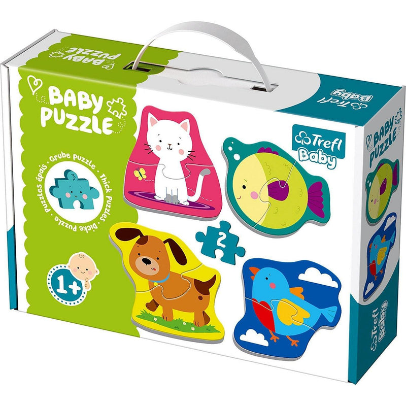 Trefl - Puzzle 4x2: Little Animals - Limolin 
