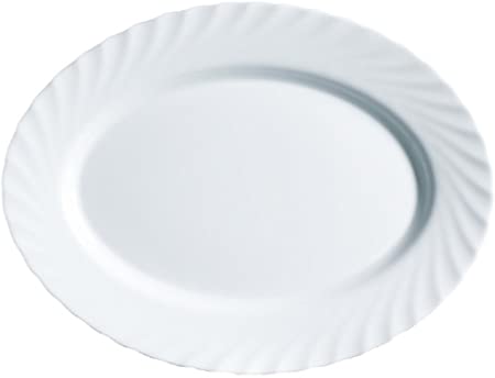 Luminarc – Trianon Oval Serving Platter – 35 cm – product view