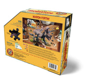 Madd Capp Puzzles – I Am Triceratops Jigsaw Puzzle | 100 Pieces – back of packaging