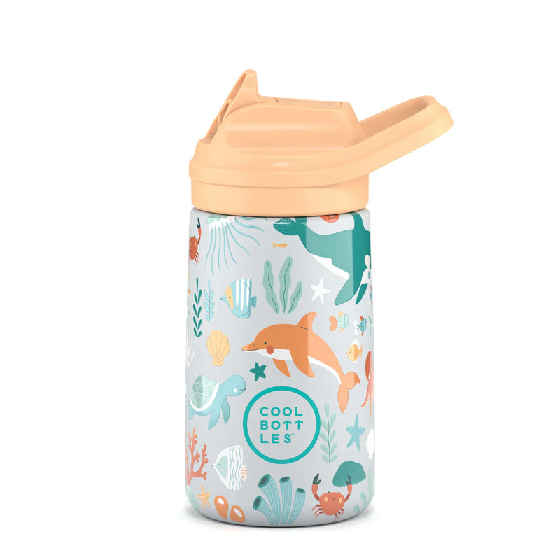 Cool Bottles - Kiddies 350 mL - Habitat Series - Underwater World