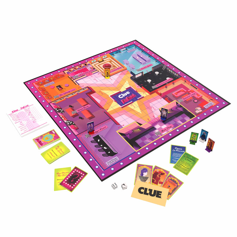 USAopoly - Clue - Rupaul's Drag Race - Limolin 