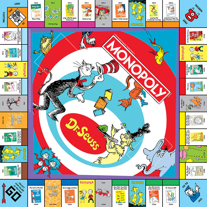 USAopoly - Monopoly - Dr Seuss - Limolin 