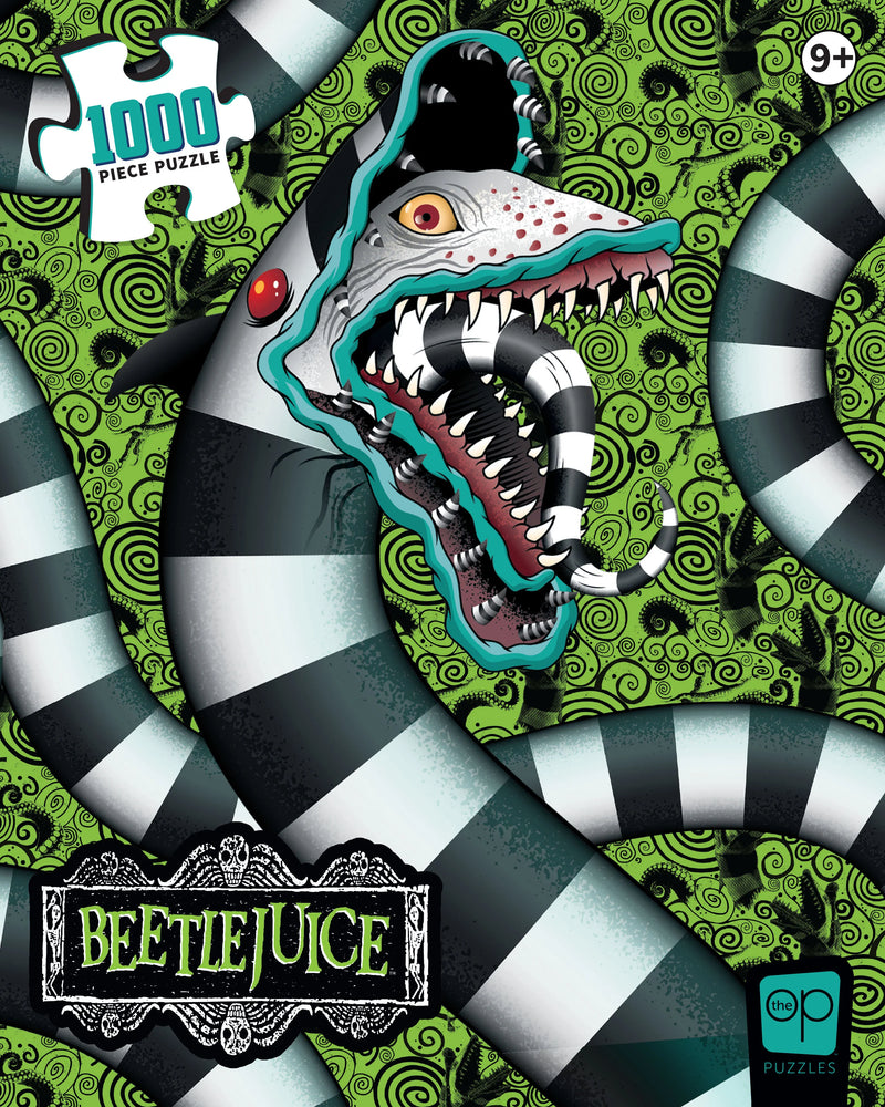 USAopoly - Puzzle - Beetlejuice Sandworm (1000-Piece Puzzle) - Limolin 