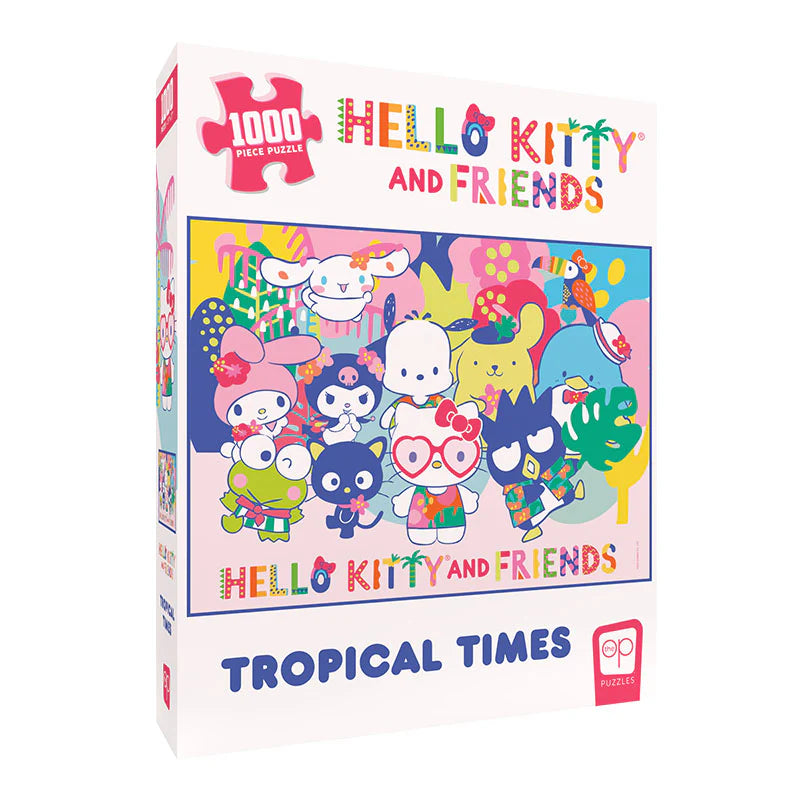 USAopoly - Puzzle - Hello Kitty And Friends Tropical Times (1000 Piece Puzzle) - Limolin 