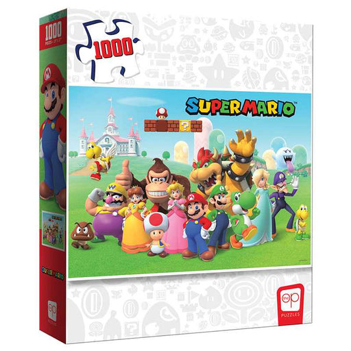 USAopoly - Puzzle - Super Mario Mushroom Kingdom (1000-Piece Puzzle) - Limolin 
