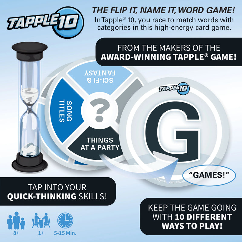 USAopoly - Tapple 10 - Travel Version - Limolin 