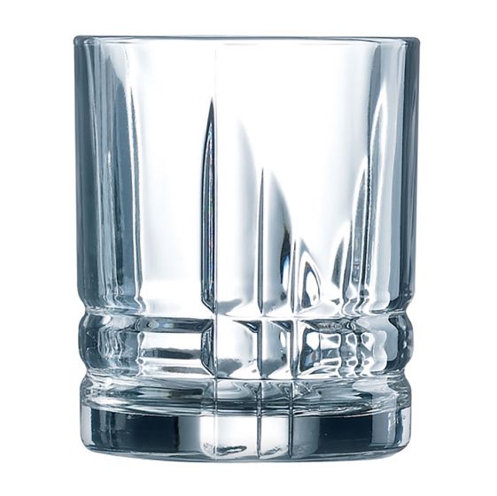 Luminarc – Parallels Double Old Fashioned Glass – 13 fl oz – product view
