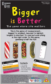 University Games - Bigger Is Better - Game - Limolin 