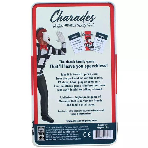 University Games - Charades Tin - Limolin 