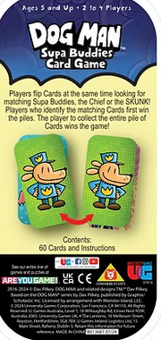 University Games - DOG MAN SUPA BUDDIES CARD GAME - Limolin 