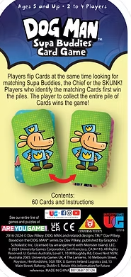 University Games - DOG MAN SUPA BUDDIES CARD GAME - Limolin 