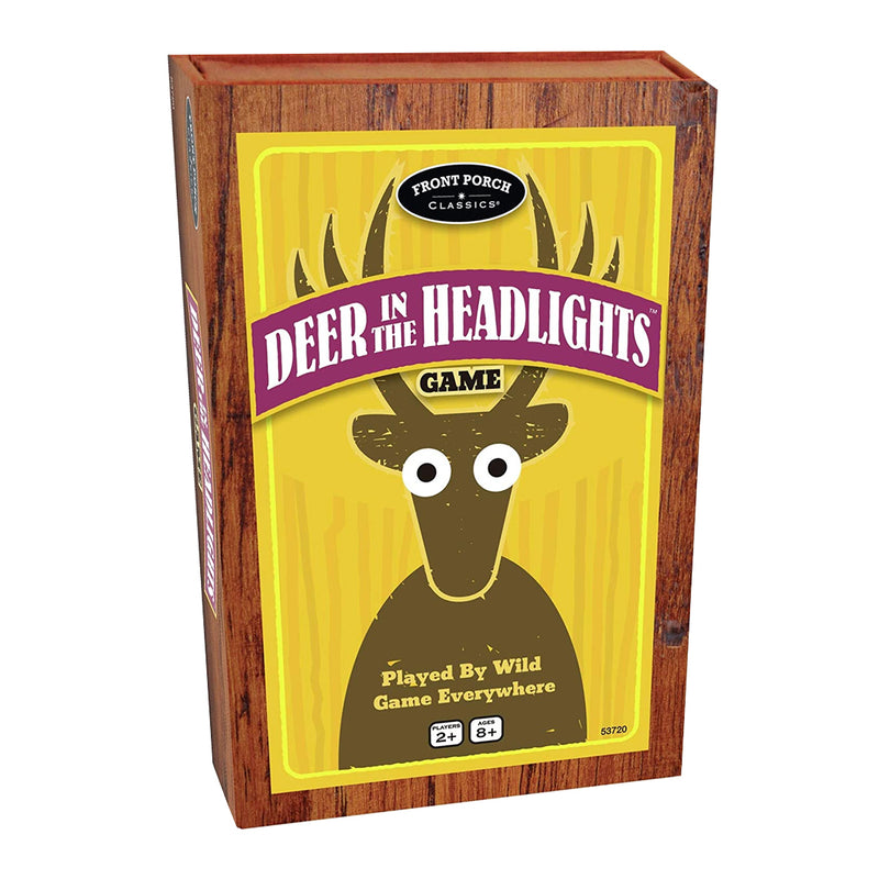 University Games - Deer In The Headlights - Card And Dice Game - Limolin 