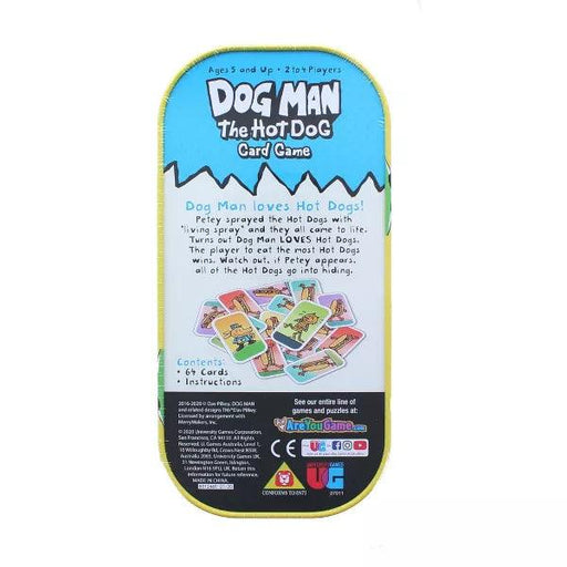 University Games - Dog Man - The Hot Dog Card Game - Limolin 