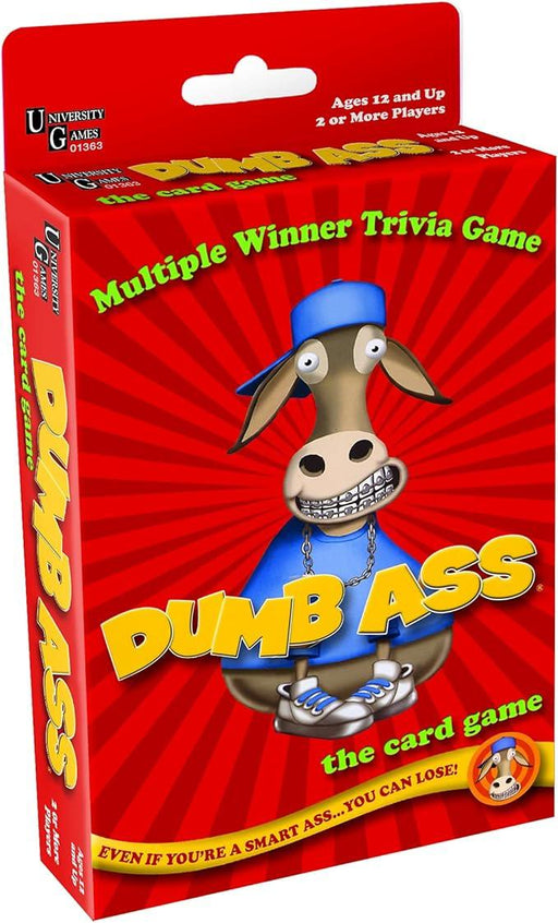 University Games - Dumb Ass - (Peggable) Card Game - Limolin 