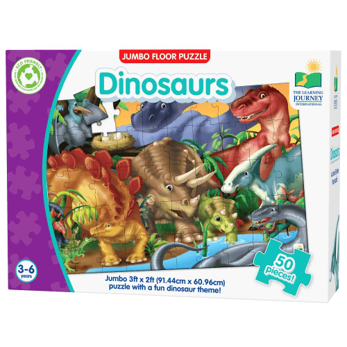 University Games - Jumbo Floor Puzzles - Dinosaurs - Limolin 