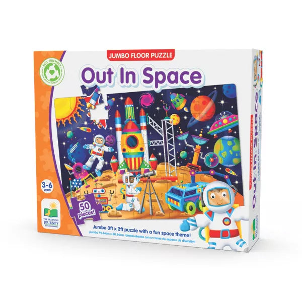 University Games - Jumbo Floor Puzzles - Out In Space - Limolin 