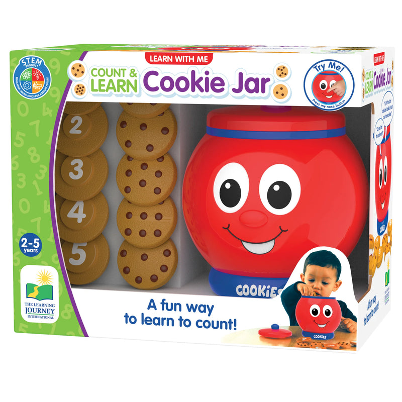 University Games - Learn With Me - Count And Learn Cookie Jar - Limolin 