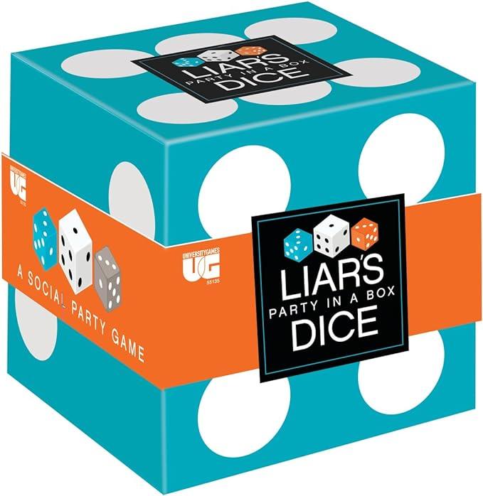 University Games - Liar'S Dice Party In A Box - Limolin 